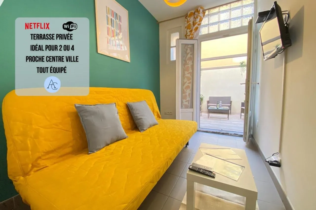 Happyhome Terrasse En Ville Fastwifi Netflix Marseille